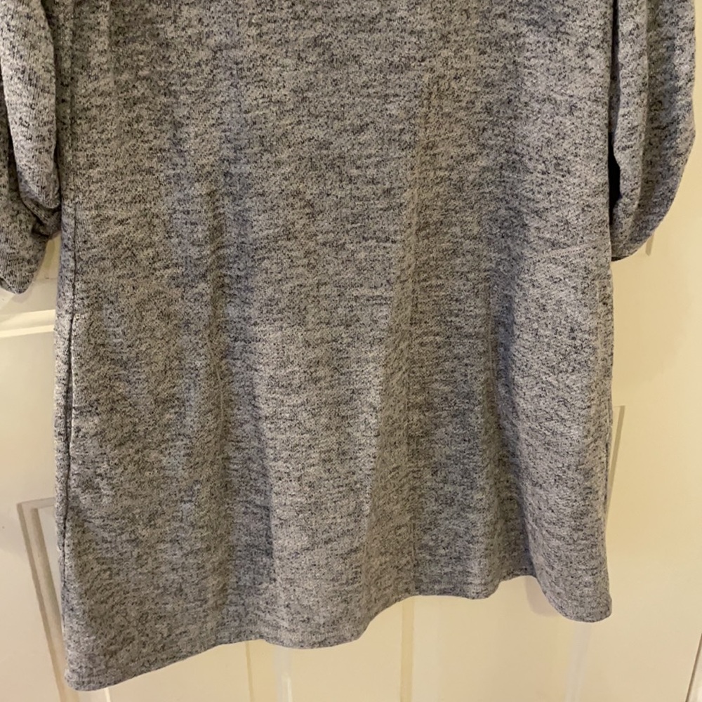 Max Edition Gray Cotton Dress w/ Pockets! - Picture 5 of 10